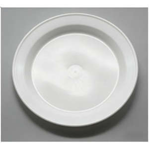 Heavy-Duty Food-Grade PP White Round Dinner Plates, Disposable Reusable Plastic Serving Dishes for Daily Household Use - Product Image 1