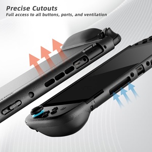 <span class=keywords><strong>Switch</strong></span> 2 TPU caso traseiro com tampas do polegar-kit aperto completo, OEM suportado - Product Image 5