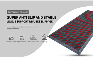 Modular EVA bụi đi ngoài trời 3 trong 1 Bàn Chải thảm sàn lồng vào nhau tuyết loại bỏ không trượt sàn nhựa <span class=keywords><strong>Mat</strong></span> cho thương mại - Product Image 3