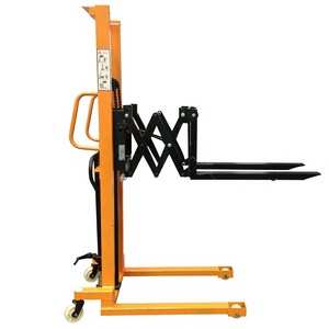 <span class=keywords><strong>Gerbeur</strong></span> à palettes télescopique hydraulique compact YCMG CE 500 kg avec bras ciseaux réglable en acier au manganèse - Product Image 4