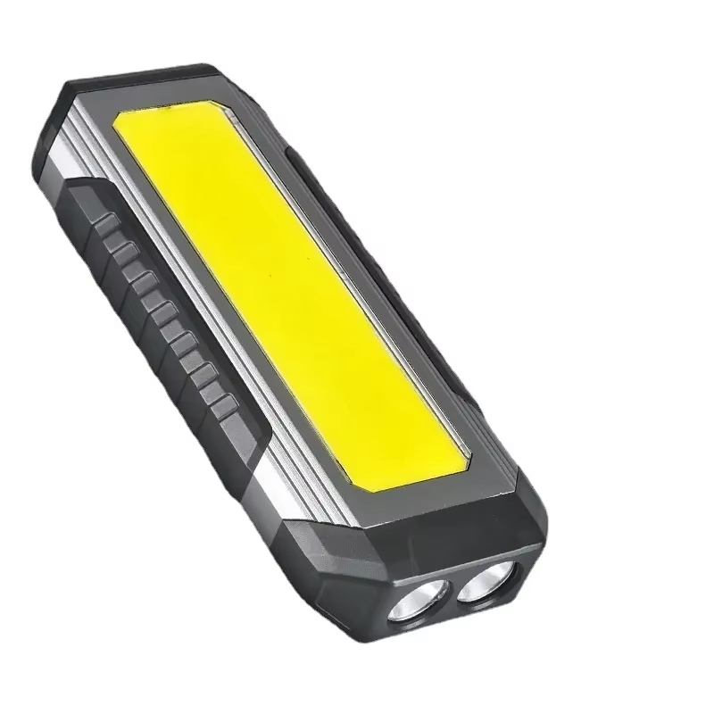 2000 Lumens Camping Outdoor CoB Work Light Usb Rechargeable Magnet Inspection Flashlight Led Cob Lamp Power Bank