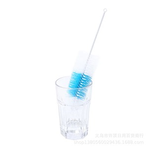 แปรงล้างขวดนมด้ามยาวอเนกประสงค์ สีผสม วัสดุพลาสติก สำหรับขวดนมและแก้ว - Product Image 5