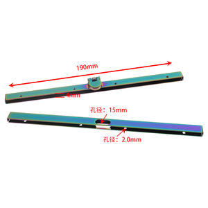 190mm artisanat matériel vis Clip bord garniture protecteur boucle sac à main sac à main <span class=keywords><strong>d</strong></span>écoration coin portefeuille <span class=keywords><strong>barre</strong></span> - Product Image 3