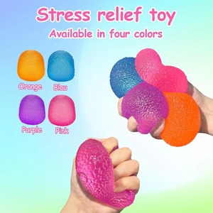 Pelotas Antiestrés de Goma, Blanditas y Resistentes para Niños y Adultos, Pelota Sensorial para Aliviar el Estrés, Recuerdos para Fiestas y Cumpleaños - Product Image 3