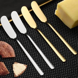 Long manche crème spatule beurre cuillère fromage Dessert cuillère crème essuyer pain confiture outils Toast grattoir polyvalent cuisine Gadget - Product Image 1