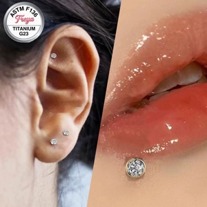 16G Titane ASTMF136 Bijou de corps plaqué or pour piercing <span class=keywords><strong>d</strong></span>'oreille (helix, daith), anneau de nez <span class=keywords><strong>fer</strong></span> <span class=keywords><strong>à</strong></span> <span class=keywords><strong>cheval</strong></span>, labret anneau, barbell Cuiyed - Product Image 5