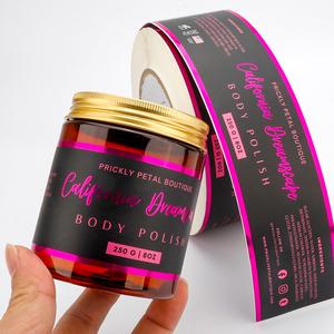 ฉลากบรรจุภัณฑ์เครื่องสำอาง Angel Lush รูปทรงสี่เหลี่ยมผืนผ้า พิมพ์ดิจิทัลบนกระดาษ เป็นมิตรกับสิ่งแวดล้อม ติดด้วยกาวในตัว โลโก้สั่งทำได้ - Product Image 6