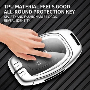 Accesorios para automóviles Funda de cuero para llave de coche inteligente para Maxus G50 Plus Ldv D60 G10 G20 Rv V80 V90 T60 T70 <span class=keywords><strong>Euniq5</strong></span> Accesorios - Product Image 4