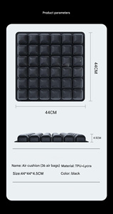 Ergonômico TPU Air <span class=keywords><strong>Cushion</strong></span> Cadeira de escritório Inflável Anti-Pressão Sore Cross-Border Sedentário Não Cansado Anti-Bedsore Plástico - Product Image 6