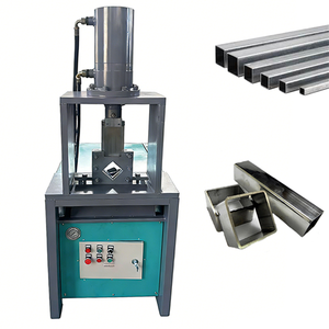 Machine de découpe d'angles de tubes carrés en acier inoxydable hydraulique, pliage à 90 degrés, petite presse de découpe d'angle - Product Image 1