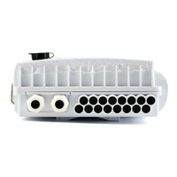 Doble propósito 16 Core Outdoor IP 65 FTTH FAT Access Fibra Joint Nap Caja de distribución de fibra óptica Cassette Tape Mini Splitter