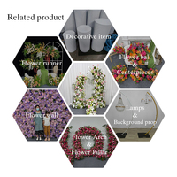 Realistische Seidenrosen, Hortensien und Calla-Lilien als Ornamente für Hochzeiten, Chinesisches Neujahr & Schulanfang, Umweltfreundliche Hintergrund-Dekoration