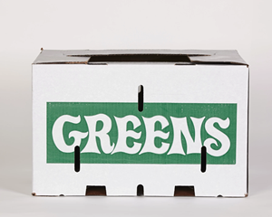 Tùy chỉnh in hộp carton sóng không thấm nước sáp tráng trái cây tươi bao bì Matt cán và dập nổi cho rau - Product Image 5