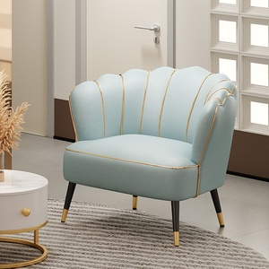 Poltrona Moderna di Lusso in Tessuto Tecnico, Divano Monoposto per Soggiorno, Camera da Letto e Balcone - Product Image 4