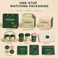 Boîte à gâteau de luxe personnalisée avec logo, emballage imprimé pour pâtisseries, boîte à bento, kits de desserts recyclables de qualité professionnelle pour grandes boulangeries