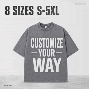 Camiseta Vintage de Marca Personalizada, de Algodón Grueso, Estilo Urbano, Ropa de Marca Privada - Product Image 5