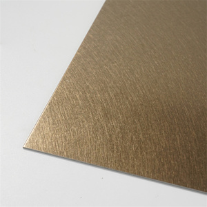 Beschichtete Edelstahl-Dekorplatten mit Vibrationsfinish, Anpassbar für Alle Innen- und Außenbau-Projekte - Product Image 3