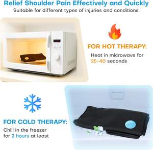 Kemasan es bahu olahraga logo kustom bungkus terapi pereda nyeri bahu sertifikat CE - Product Image 4