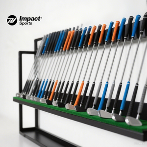 Étagère d'équipement de support de stockage de club de golf d'intérieur de sports d'impact pour l'organisation commode - Product Image 1