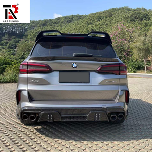 Aileron arrière en fibre de carbone sèche F95 X5M pour pare-chocs de voiture BMW 2019-2025 – Fibre de carbone forgée - Product Image 5