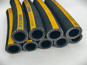 Tuyau en caoutchouc noir Offre Spéciale <span class=keywords><strong>Flexible</strong></span> Textile tressé industriel eau gazole tuyau coupe personnalisée service <span class=keywords><strong>de</strong></span> traitement - Product Image 2