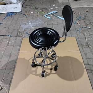 Chaise de pédicure réglable en hauteur pour salon de beauté, fauteuil de technicien avec dossier, vente en gros à prix réduit - Product Image 4