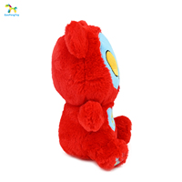 Boneka Tengkorak Halloween Custom OEM ODM, Boneka Hewan Isi Dakron Desain Kustom, Maskot Plush untuk Bisnis Grosir dan Hadiah