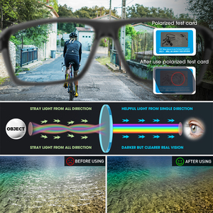 クラシックデザイン偏光サングラス男性女性ドライビングスクエアフレームサングラス男性女性屋外メガネUV400ファッションメガネ - Product Image 4
