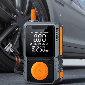 Démarreur de batterie de voiture portable avec compresseur d'air, kits d'urgence, outil automobile pratique - Product Image 4