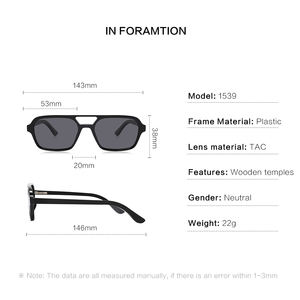 CONCHEN moda <span class=keywords><strong>gafas</strong></span> de sol de madera hombres marcos cuadrados <span class=keywords><strong>gafas</strong></span> de sol al por mayor fabricante <span class=keywords><strong>gafas</strong></span> de sol unisex en línea - Product Image 6