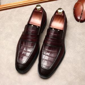 Zapatos de Cuero Formales de Negocios para Hombre, de Lujo, con Punta Cuadrada, que Aumentan la Estatura, de Otoño, Hechos a Mano con Piel de Vacuno de Alta Calidad, Casuales - Product Image 3