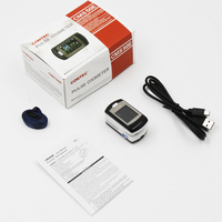 Oxímetro de Pulso Recargable de Dedo CONTEC CMS50E, Oxímetro de Dedo con Sensor de Oxígeno en Sangre SPO2, Monitor de Frecuencia Cardíaca y Pulso, Software