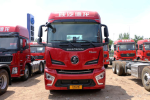 Camion tracteur d'occasion SHACMAN H6000 6x4 automatique Euro 5, 490 ch, diesel, poids lourd, pour transport logistique - Product Image 5