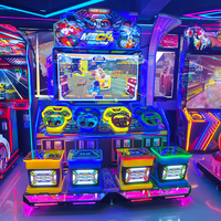 Máquina de Juego de Carreras de Autos de Velocidad Extrema, Simulador de Conducción, Máquina de Juego de Arcade Operada con Monedas, Videojuego de Carreras
