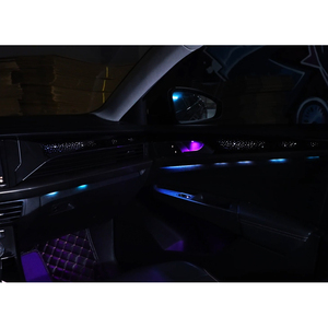 Éclairage d'ambiance RGBIC pour voiture, directement de l'usine, pour Volkswagen Passat 2019-2025, décoration intérieure, bande LED - Product Image 3