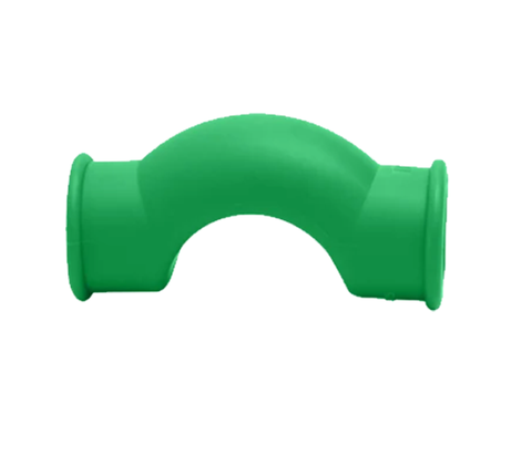 Wholesale Plastic Pipe Connection PPR Fitting Short Bypass Bend for Water Supply