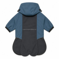 Veste de pluie pour chien, vêtements imperméables pour animaux de compagnie, coupe-vent, bande réfléchissante, capuche, manteau de promenade en plein air, chiot, vente en gros personnalisée