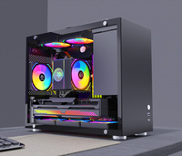 Ventilador de PC SNOWMAN OEM de 90 mm, 90 RGB ARGB, Ventilador de Refrigeración para Caja de PC, Ventilador de Chasis de Alto Rendimiento para Juegos, ITX, Micro ATX