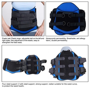 Sabuk Penyangga Pinggang Koreksi Postur Tubuh dari Neoprene, Dapat Disesuaikan, Fleksibel, dan Bernapas, untuk Penyangga Punggung Bawah dan Pereda Nyeri, Grosir Kustom - Product Image 6