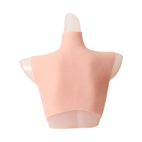Prothèse Mammaire en Silicone Réaliste Fausses Seins Personnalisation Rapide Couleurs de Peau Ensemble d'une Pièce Travesti