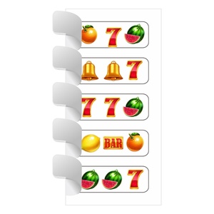 Billets de loterie à languette personnalisés et colorés, à ouverture facile, en papier couché, impression numérique, pour jeux de hasard - Product Image 5