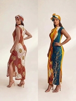 Commerce international transfrontalier, robe africaine écologique, écharpe, vêtements du Moyen-Orient, vêtements pour femmes arabes, streetwear crocheté