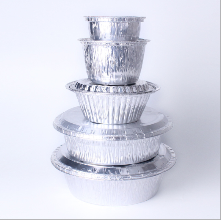 Disposable Coloured Aluminium Aluminum Foil Container