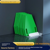 Bandes en polyéthylène blanc résistantes à l'usure, blocs coulissants UHMWPE, lames de grattoir, joints poreux, profilés usinés sur mesure par CNC