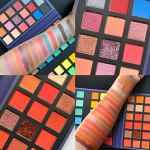 Lidschatten-Palette 2026 OEM 72 Farben Schimmer Hochpigmentierte Lidschatten-Palette Buchform Perlglanz Glänzende Lidschatten-Paletten für Branding - Product Image 3