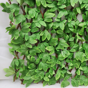 Hàng Rào Cây Liễu Vườn Lá Thường Xuân Nhân Tạo Có Thể Mở Rộng Màn Che Riêng Tư Màu Xanh Lá Cây - Product Image 6