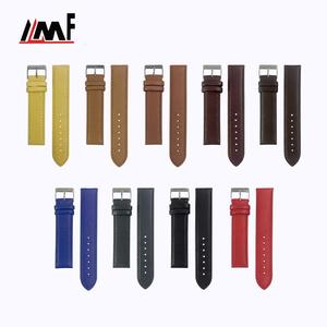 Correa de Reloj de Cuero de Piel de Ciervo de 20 mm, Cómoda, Personalizada de Fábrica, con Hebilla de Acero Inoxidable, sin Costuras, para Relojes de Hombre y Mujer - Product Image 5