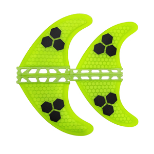 Hiệu SuấT Tab duy nhất ván lướt sóng vây Quad G5 + GX kích thước thiết lập lướt sợ<span class=keywords><strong>i</strong></span> thủy tinh vây tổ ong quilhas Quad vây - Product Image 4