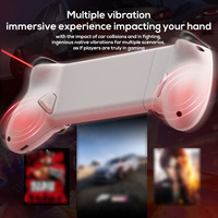 Manette de jeu sans fil S3 de haute qualité à double face extensible avec connexion de type C pour les appareils mobiles Android Switch