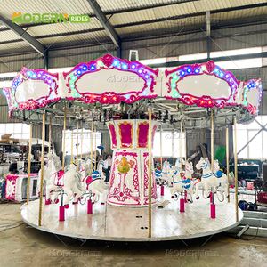 Manège portable en fibre de verre pour intérieur/extérieur avec remorque pour centres commerciaux et parcs d'attractions - Product Image 4